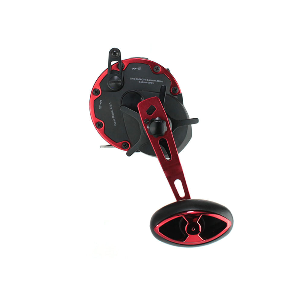 Carretilha direita 3+1 rolamentos e drag de 12kg Hervester da Pioneer Tackle