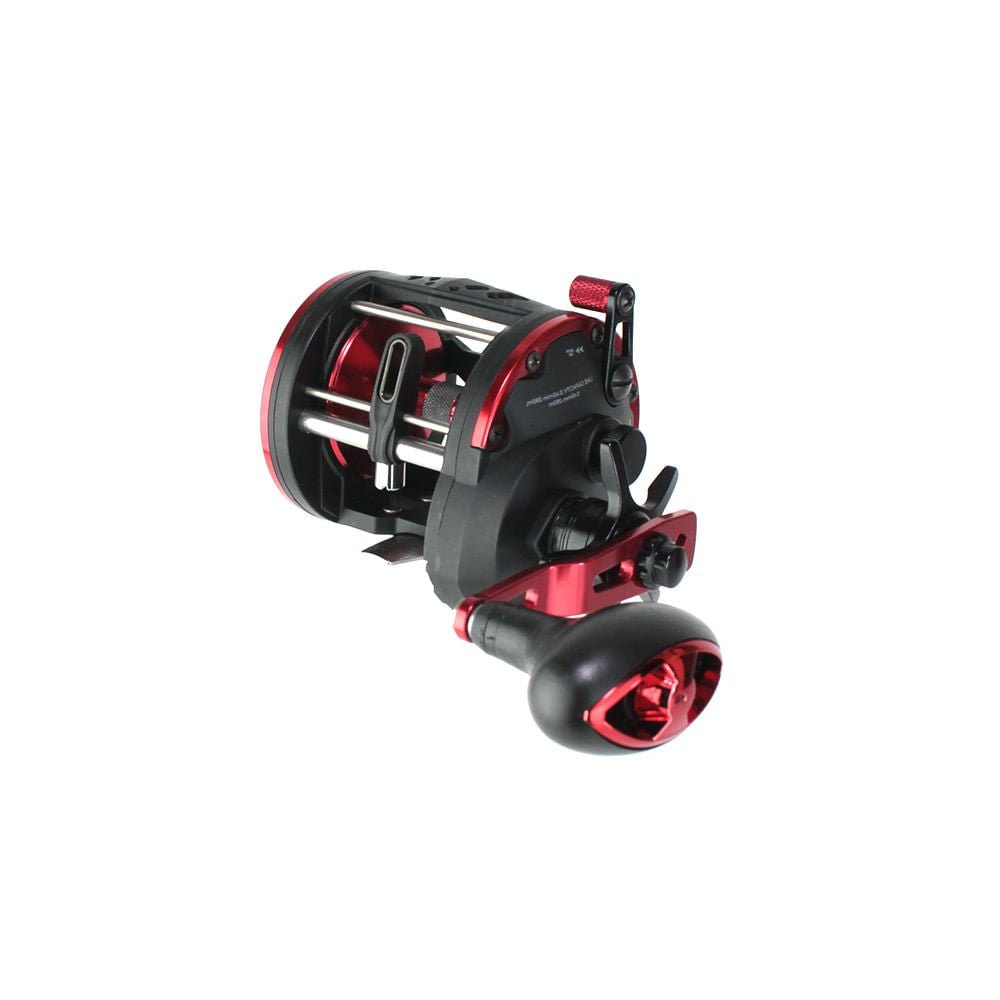 Carretilha esquerda 3+1 rolamentos e drag de 12kg Hervester da Pioneer Tackle