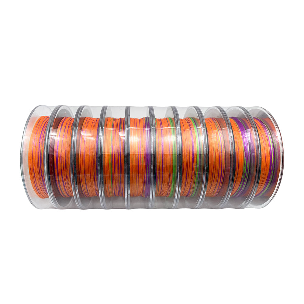 Linha de pesca oceânica multifilamento Pioneer Argonaut 8 fios 20LB