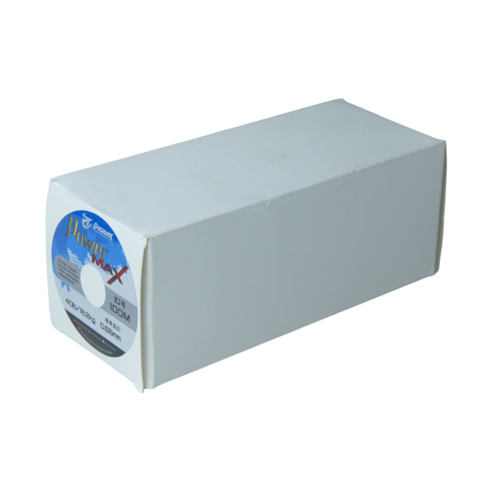 LINHA POWER MAX 100MX10 SPL: 30LB-VERDE CX10