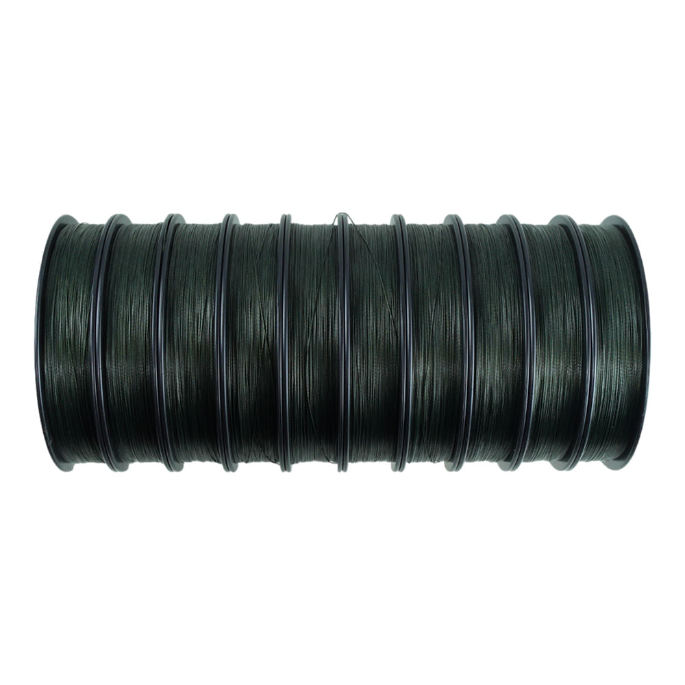 Linha de Pesca Multifilamento SHADOW CAST 8X Fibra Resistente 0,42mm Verde Escuro Pioneer