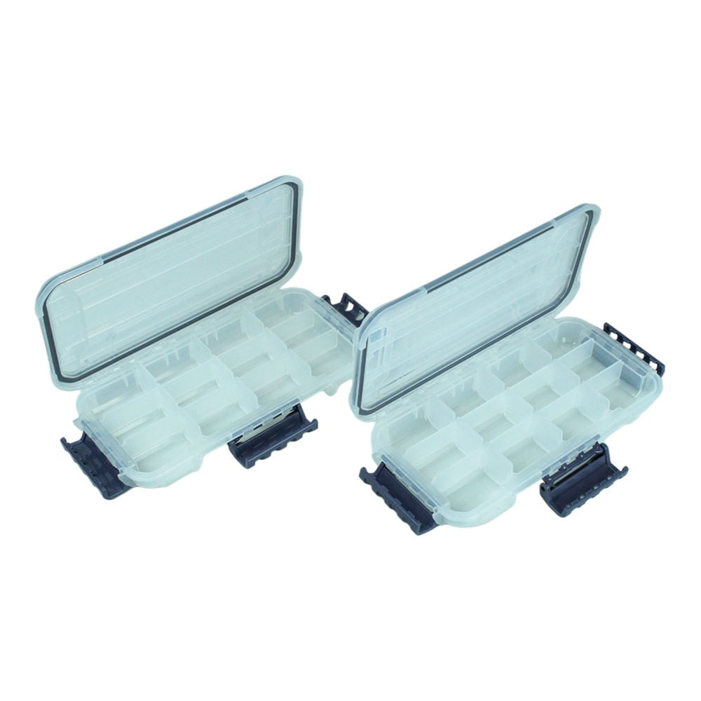 Maleta de Pesca 372917 com Bandejas e 7 Divisórias Removíveis, Polímero de Alta Resistência 37x29x17 cm Pioneer