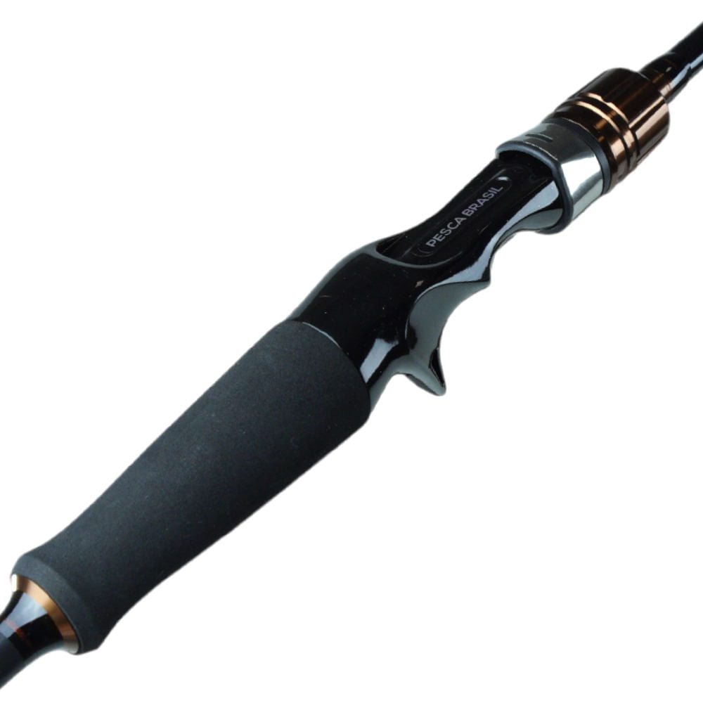 Vara para Carretilha Durendal 17C - 5.8 em Fibra de Carbono 1,74m Ação Média-Rápida Preto Pesca Brasil