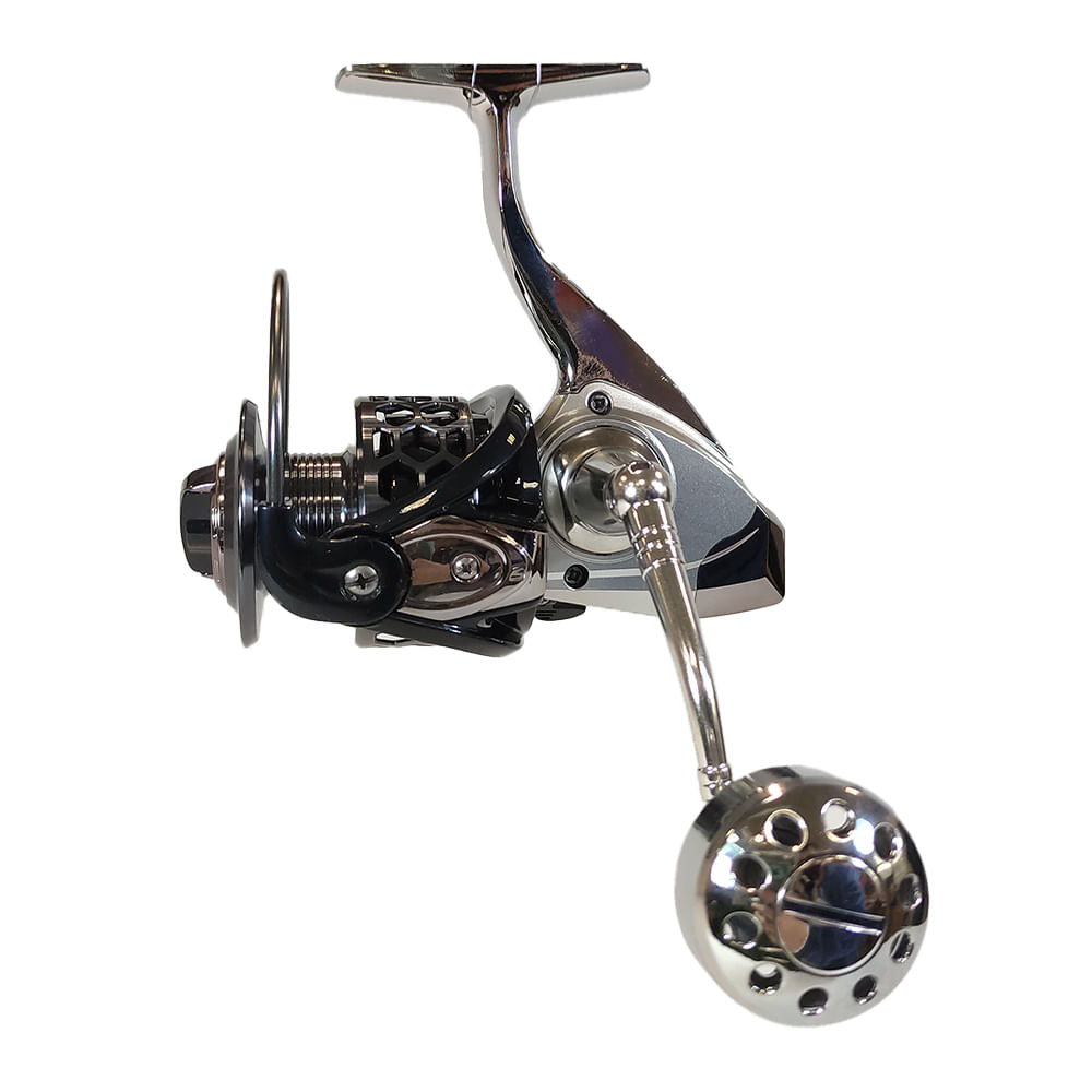 Molinete 6 Rolamentos 5+1 Reverse Neptuno 4000 Pesca Brasil