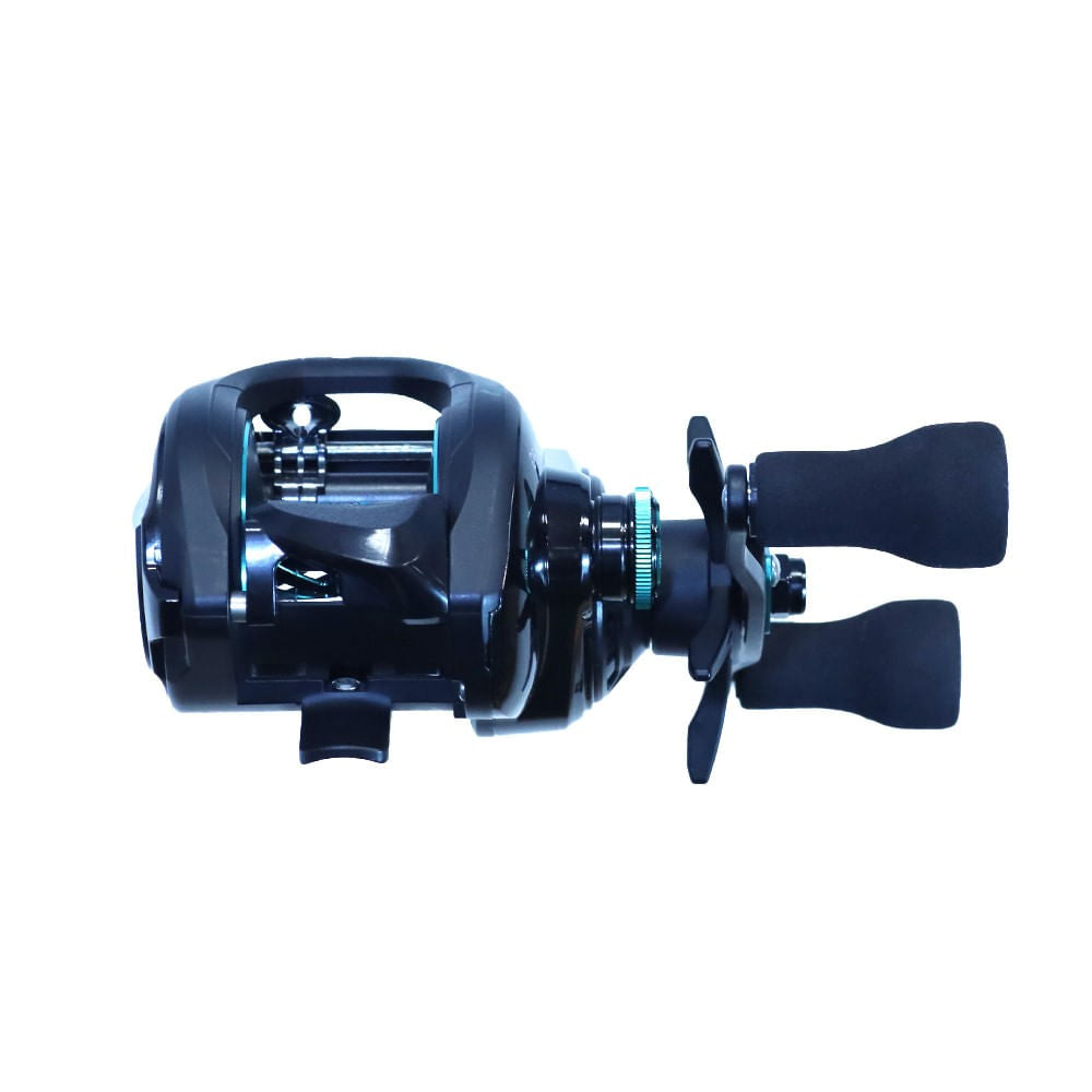 Carretilha Durendal BG direita 6+1 rolamentos de carbono Pesca Brasil