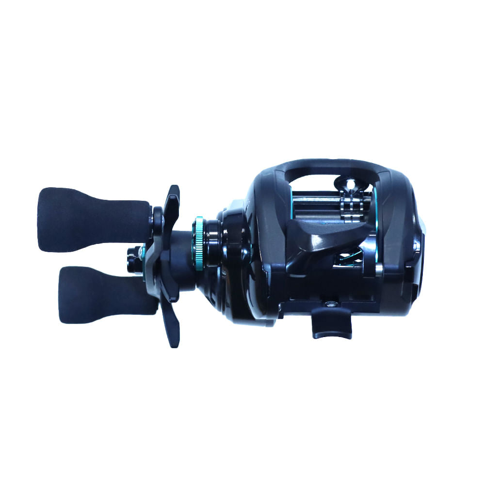 Carretilha Durendal BG esquerda 6+1 rolamentos de carbono Pesca Brasil