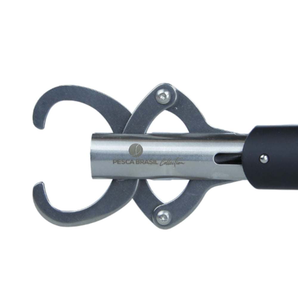 Alicate Garra Steel Resistente e Prático Com Balança até 25kg Pesca Brasil