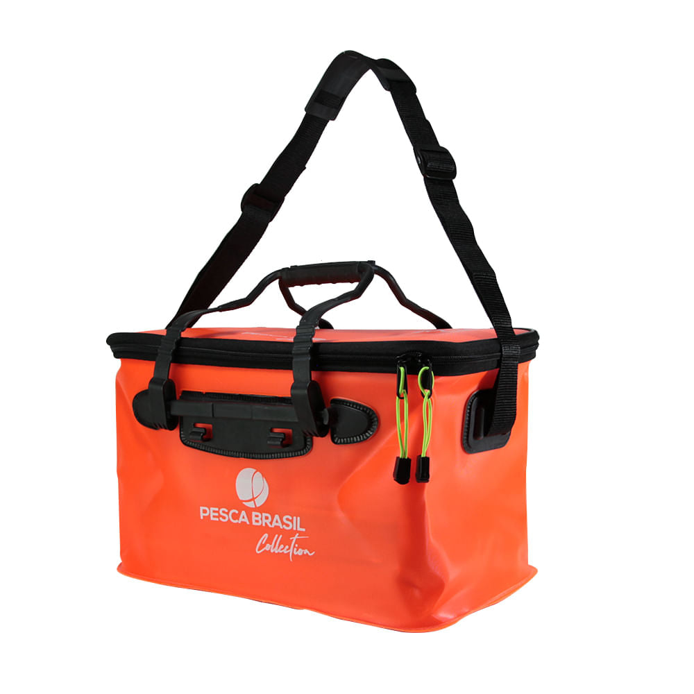 Bolsa de Pesca Estanque Pesca Brasil Bag Collection 25L – PVC Semi-Rígido