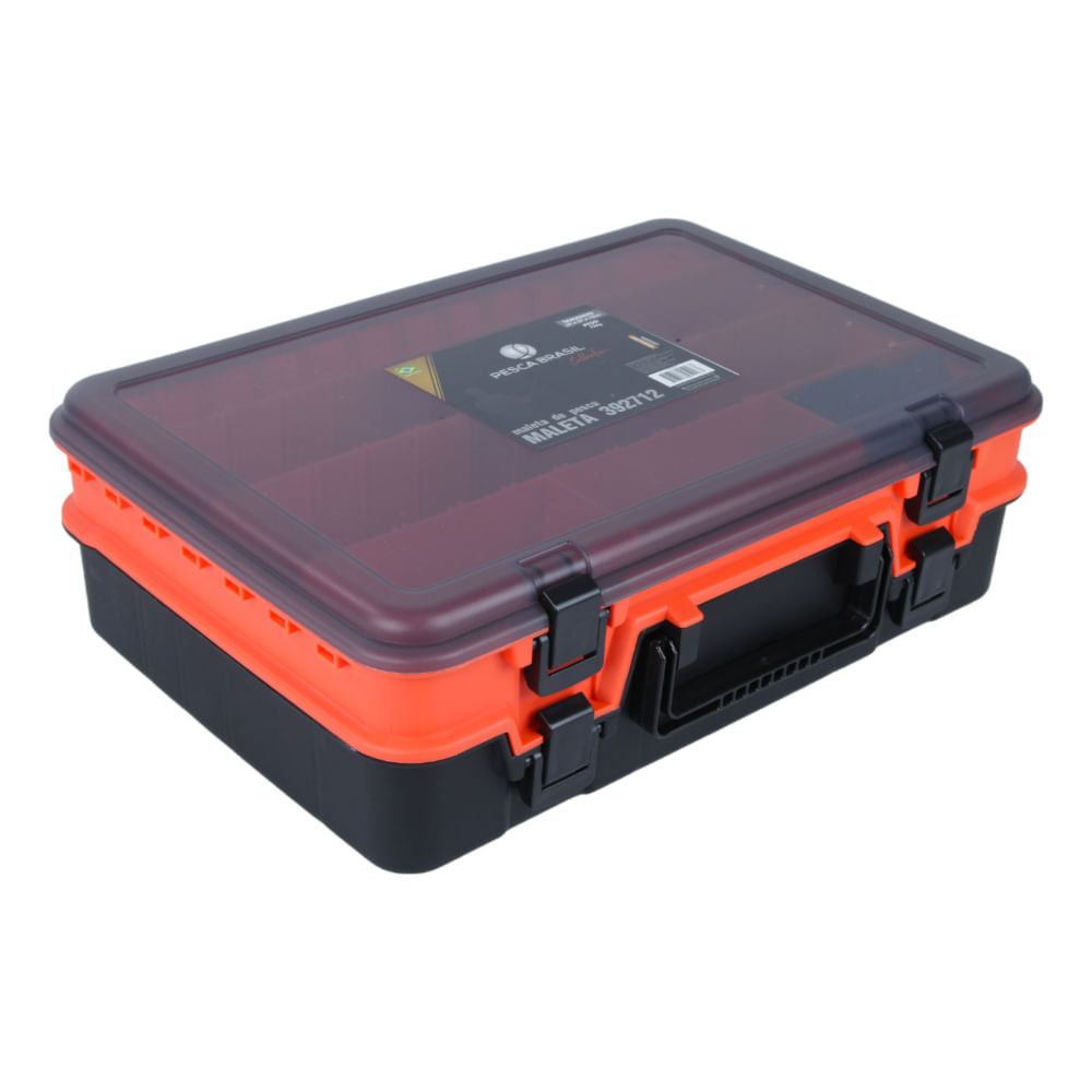 Maleta de Pesca com Compartimento Duplo 392712 Pesca Brasil