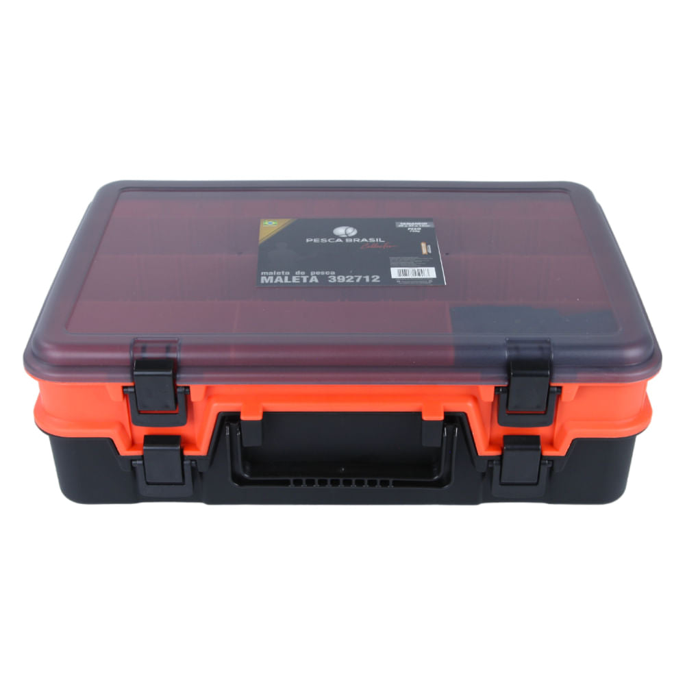 Maleta de Pesca com Compartimento Duplo 392712 Pesca Brasil