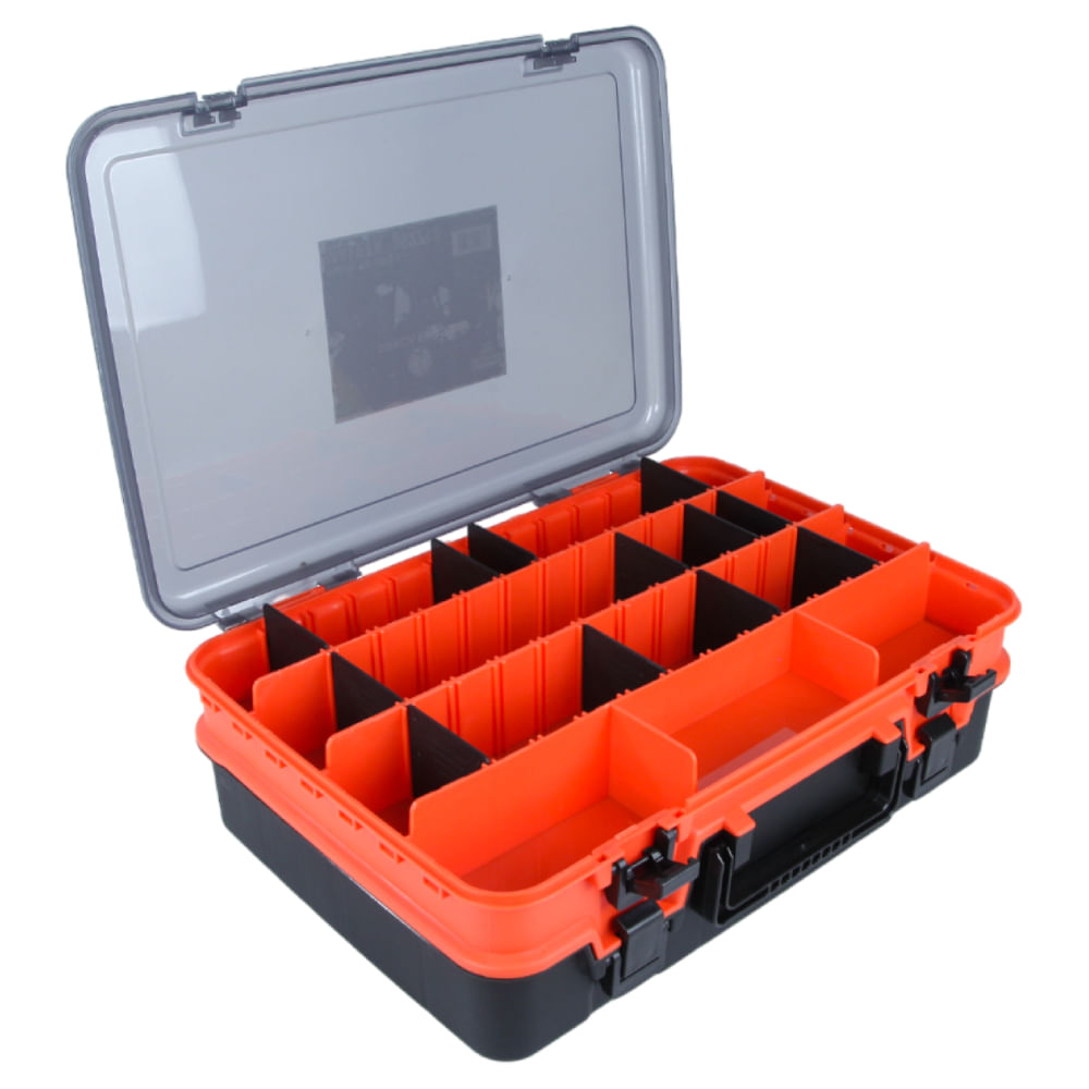 Maleta de Pesca com Compartimento Duplo 392712 Pesca Brasil