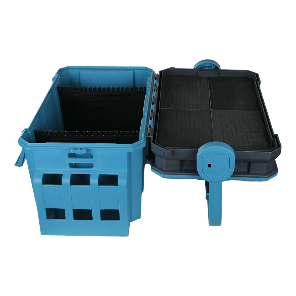 Caixa de Pesca 452526 Amplo Espaço Com Estojo e Divisórias Ajustáveis Ideal para Iscas Anzóis e Chicotes Pesca Brasil