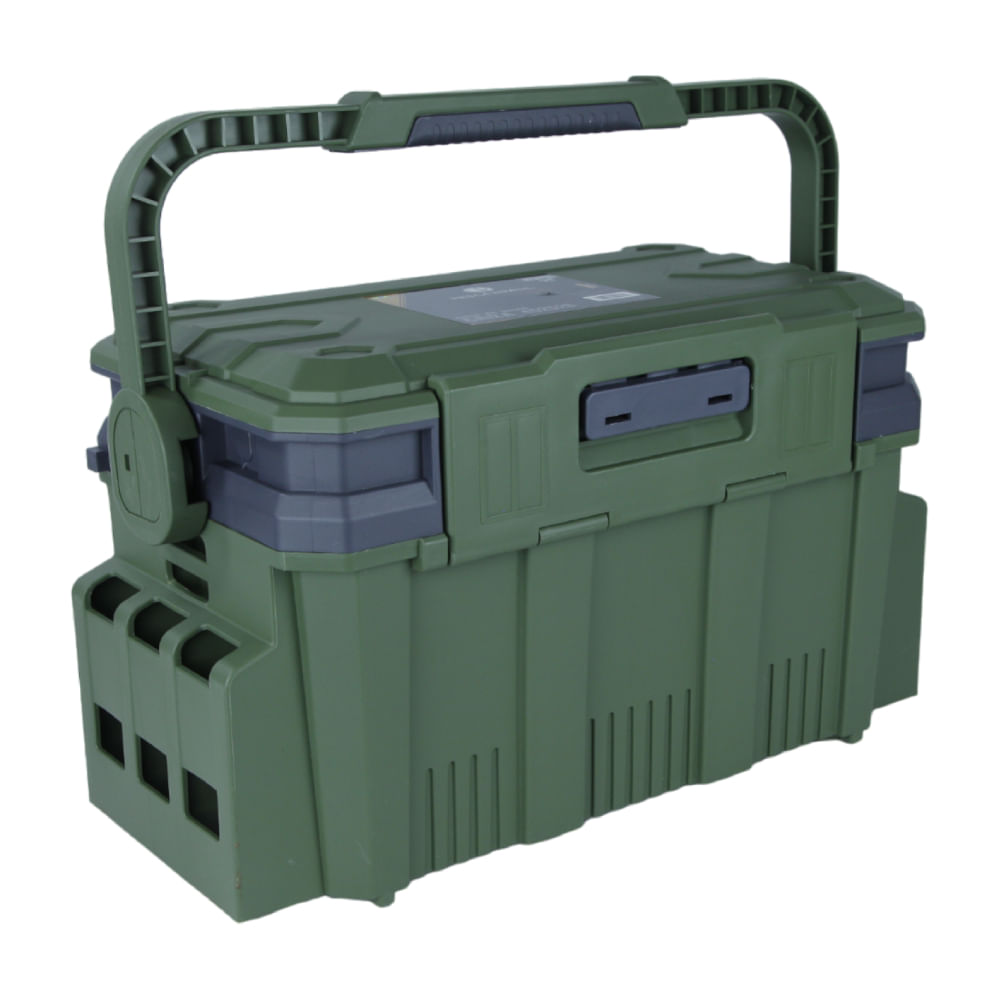 Caixa de Pesca 452526 Amplo Espaço Com Estojo e Divisórias Ajustáveis Ideal para Iscas Anzóis e Chicotes Pesca Brasil