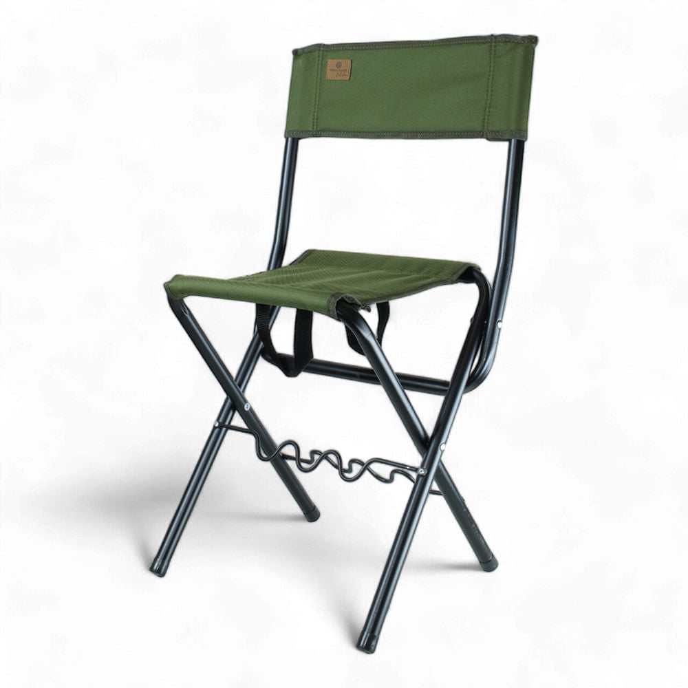 Banqueta Pescador Pesca Brasil com Apoio para Vara de Pesca