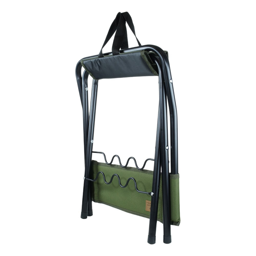 Banqueta Pescador Pesca Brasil com Apoio para Vara de Pesca