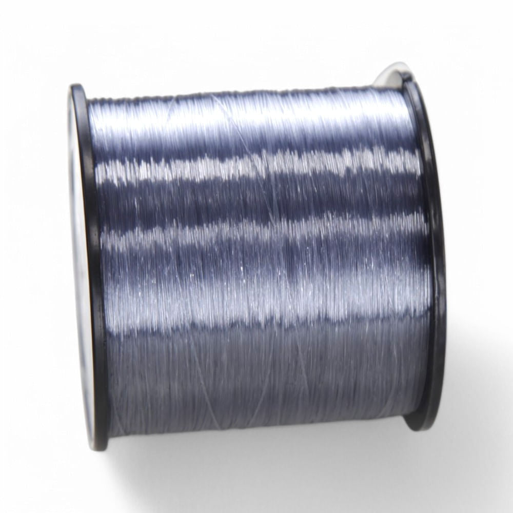 Linha de pesca 500m Aqualine Invisible 0,50mm Pesca Brasil monofilamento transparente