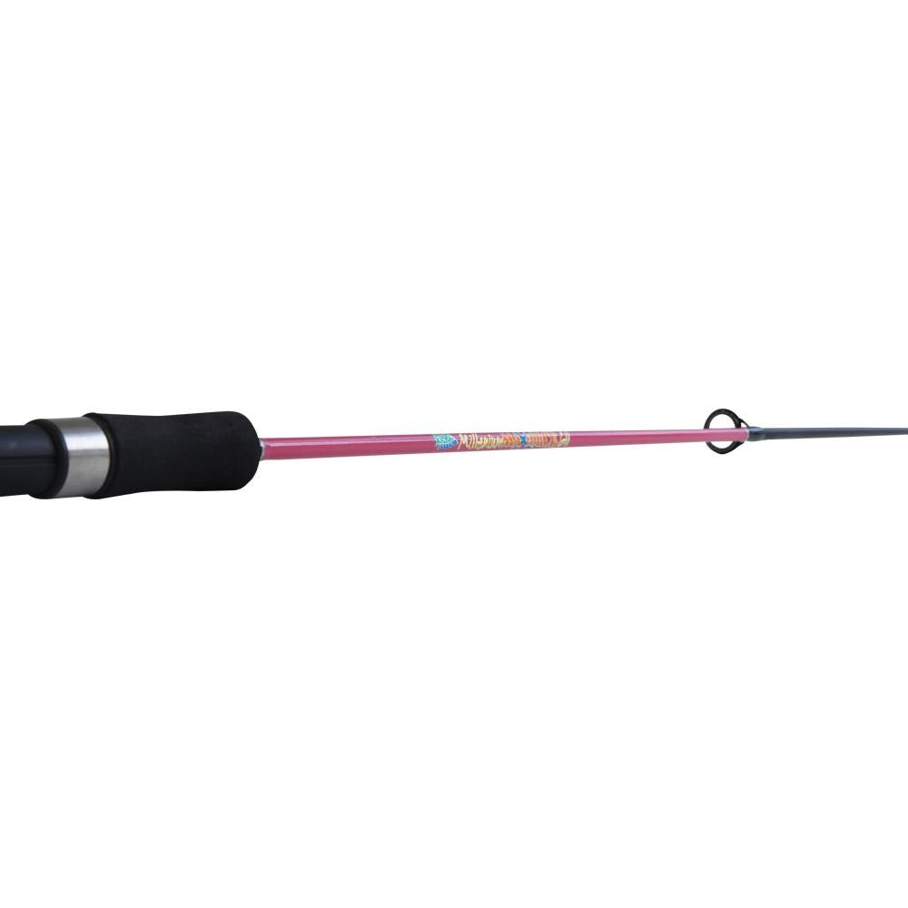 Vara de pesca Pesca Brasil Maxforce II PBM1551 Lady de ação média e 1,55m