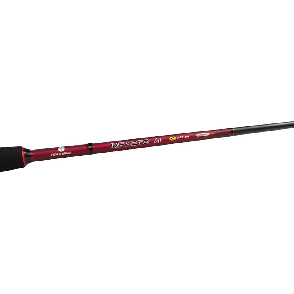 Vara Molinete 2,10m Carbono 15-40lb Pesca Brasil