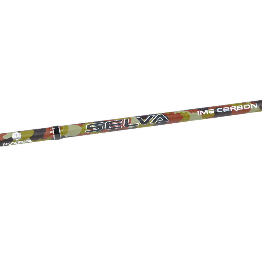 Vara de Pesca para Carretilha Selva NG em Carbono IM6 Pesca Brasil