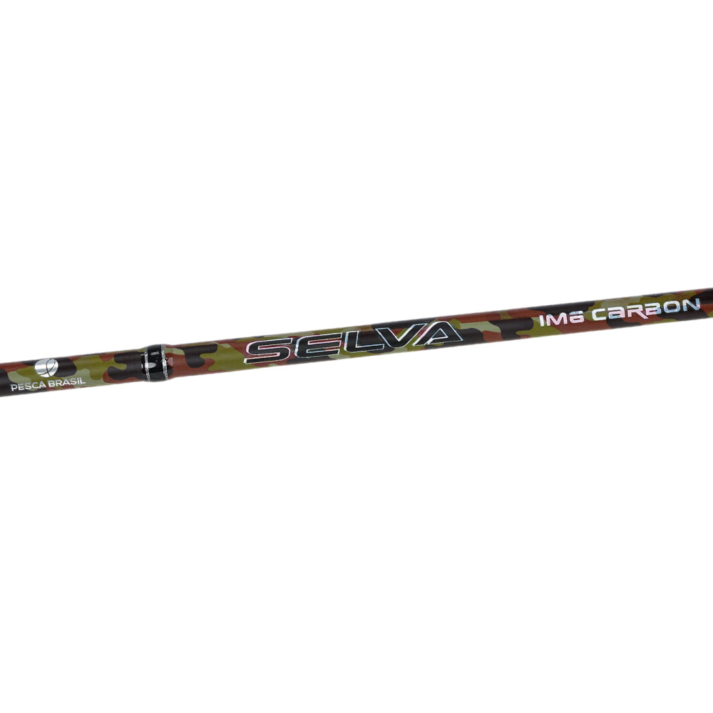 Vara de Pesca para Molinete Selva NG em Carbono IM6 Pesca Brasil