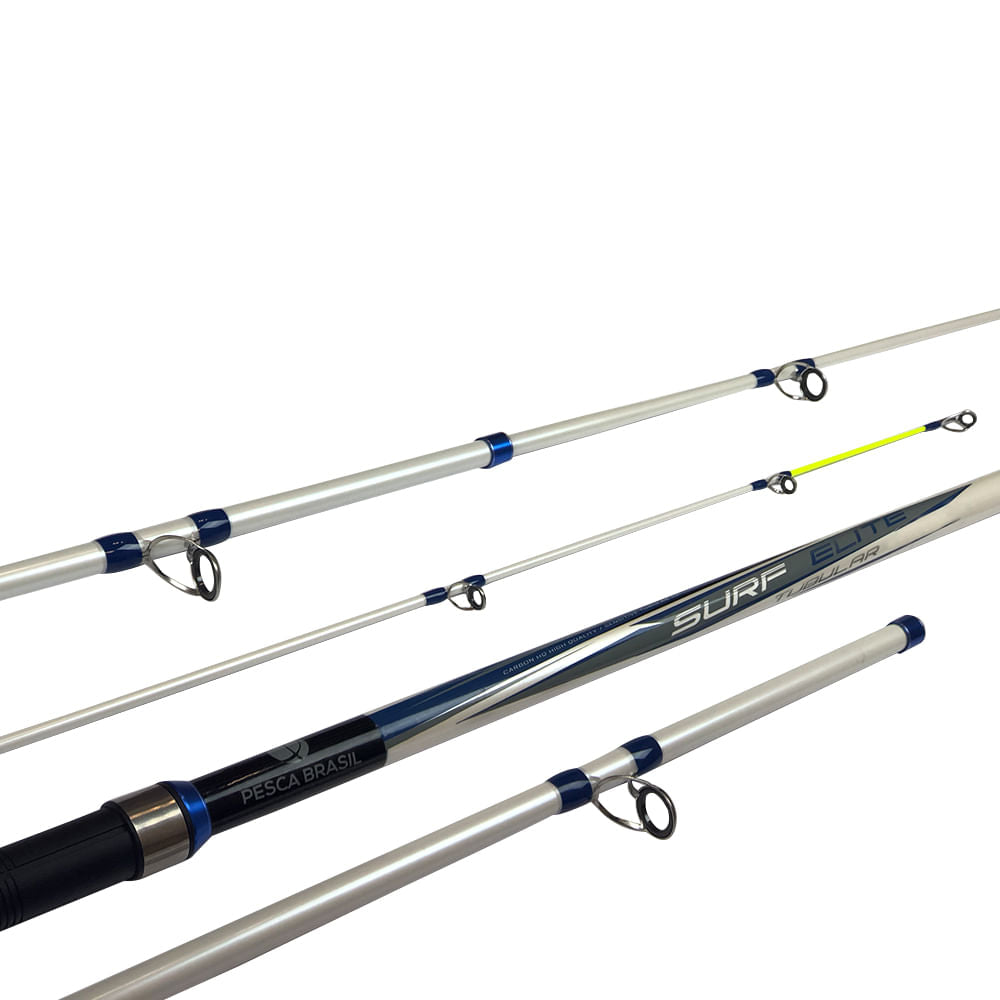 Vara de pesca de praia Pesca Brasil Surf Elite de 3,60 metros para molinete