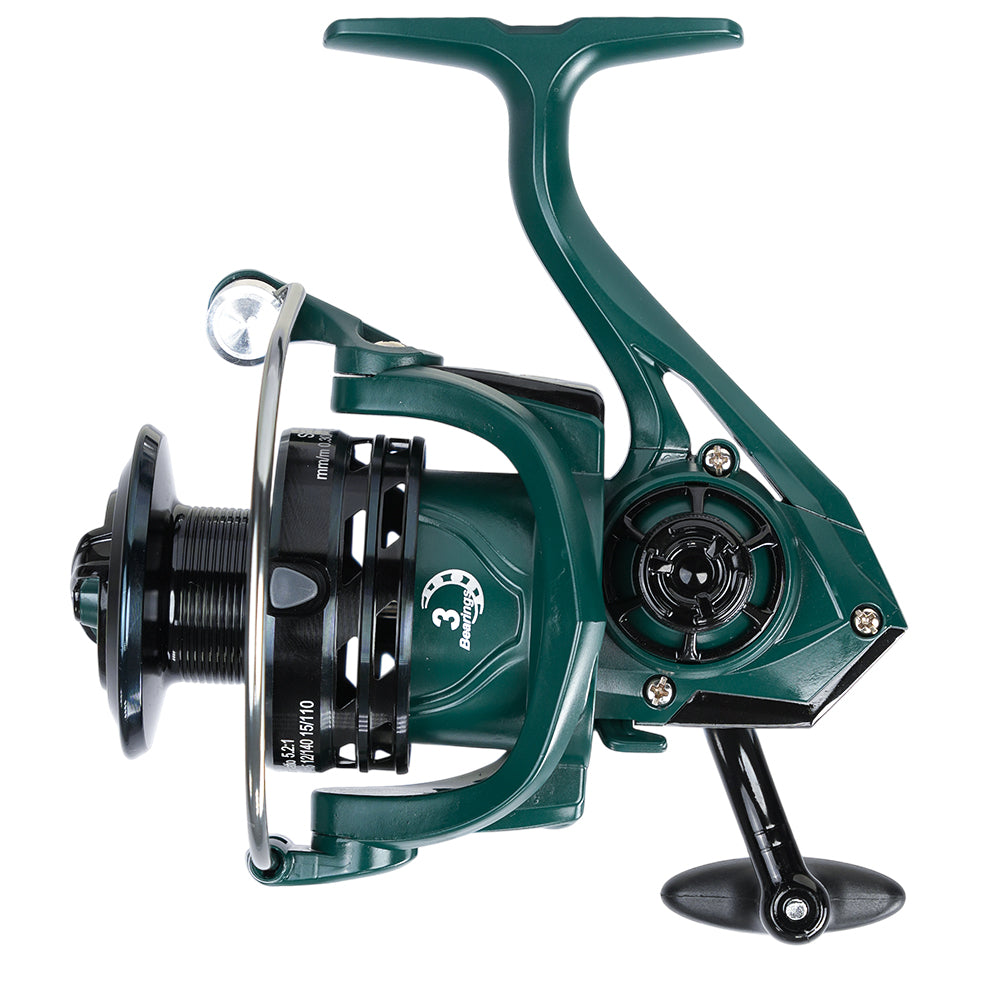 Molinete Selva NG Pesca Brasil com Carretel em Alumínio, Drag 5Kg e Recolhimento 5.2:1