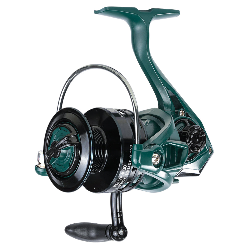 Molinete Selva NG Pesca Brasil com Carretel em Alumínio, Drag 5Kg e Recolhimento 5.2:1