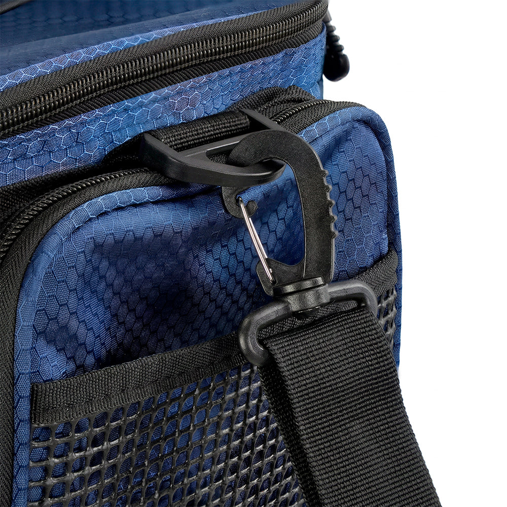 Bolsa Média Pro Team NG Pesca Brasil Nylon com 4 Estojos