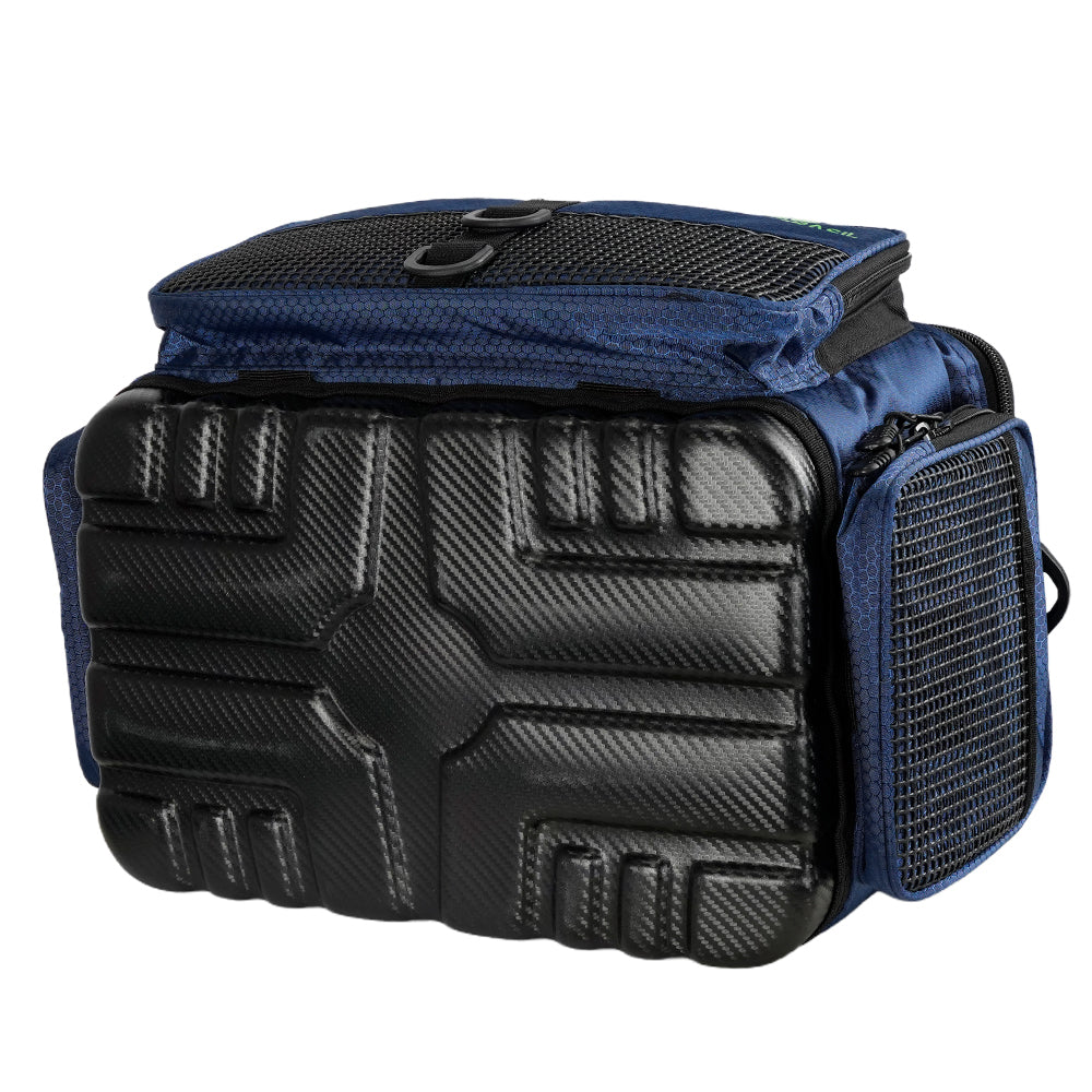 Bolsa Média Pro Team NG Pesca Brasil Nylon com 4 Estojos