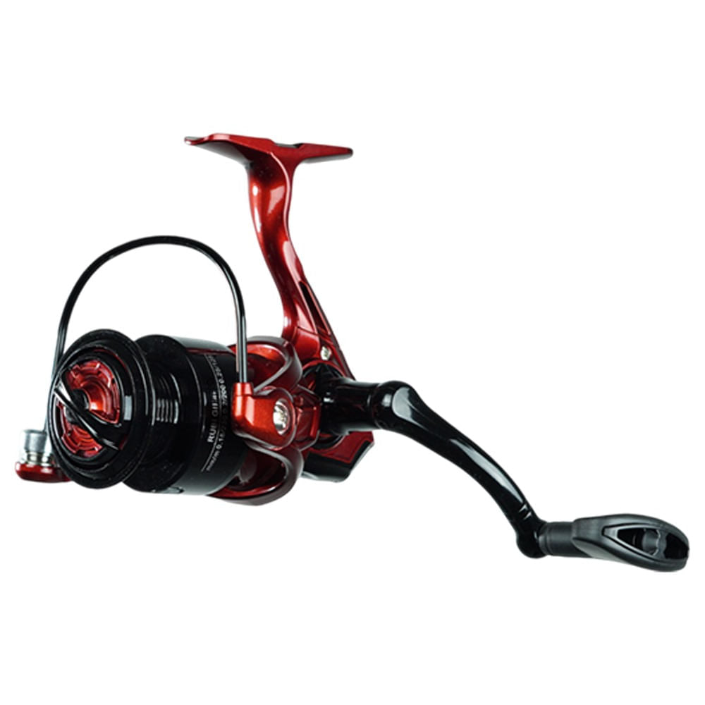 Molinete com 3 rolamentos em aço e carretel em grafite RUBI 2000 – Pesca Brasil