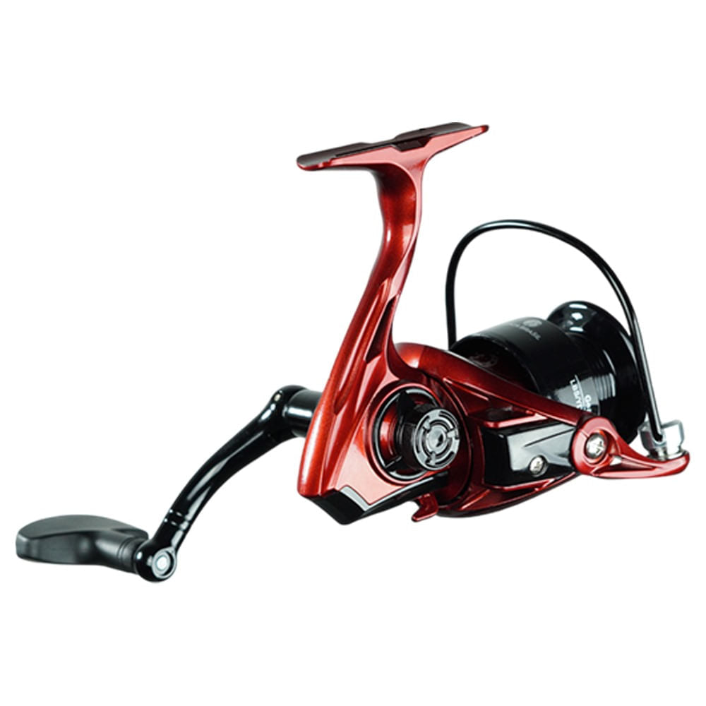 Molinete com 3 rolamentos em aço e carretel em grafite RUBI 2000 – Pesca Brasil