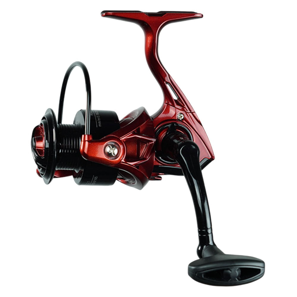 Molinete com 3 rolamentos em aço e carretel em grafite RUBI 2000 – Pesca Brasil