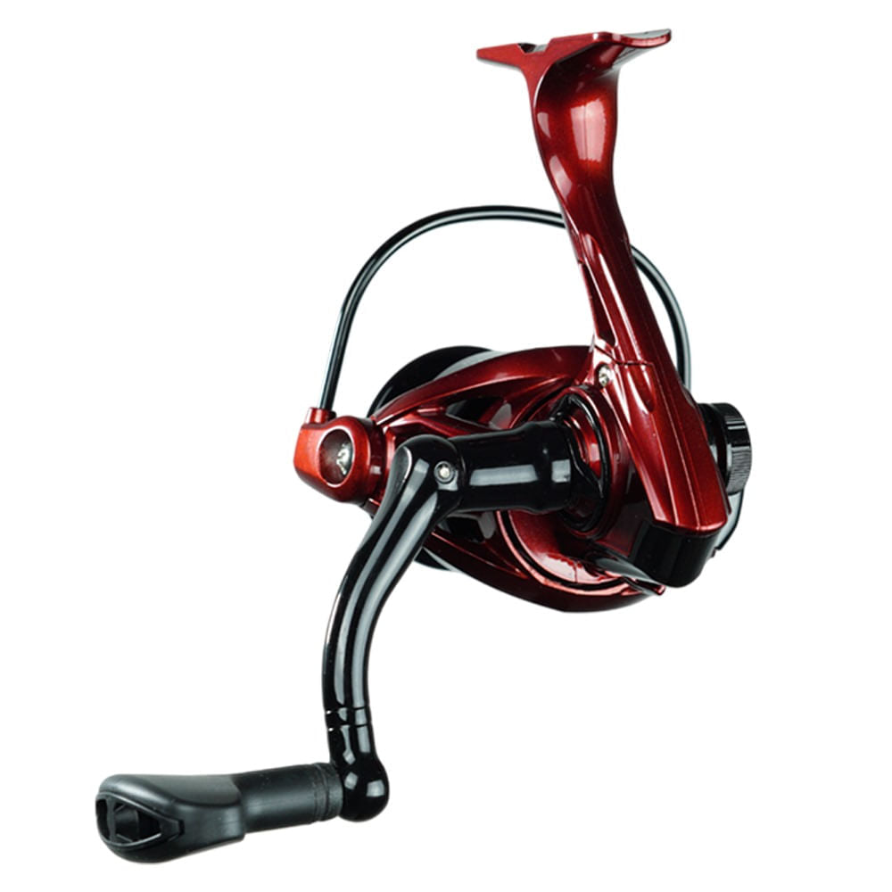 Molinete com 3 rolamentos em aço e carretel em grafite RUBI 4000 – Pesca Brasil