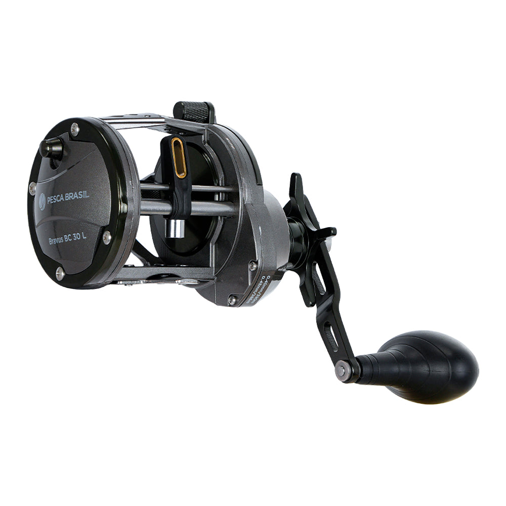 Carretilha Bravus 30 XP Pesca Brasil Esquerda