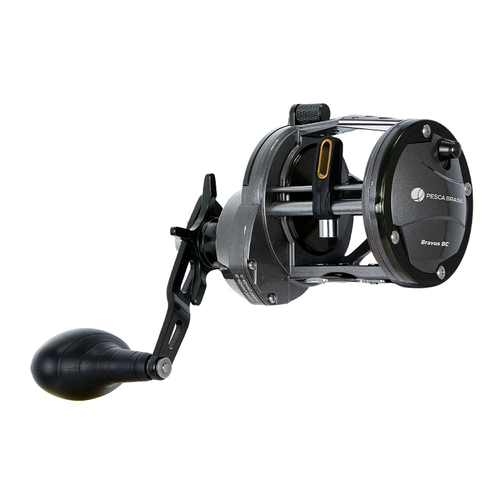 Carretilha Bravus 40 XP Pesca Brasil Direita