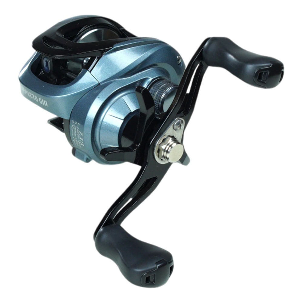 Carretilha de Pesca Mão Esquerda, Impacto G3 com Sistema Magnético, Pesca Brasil