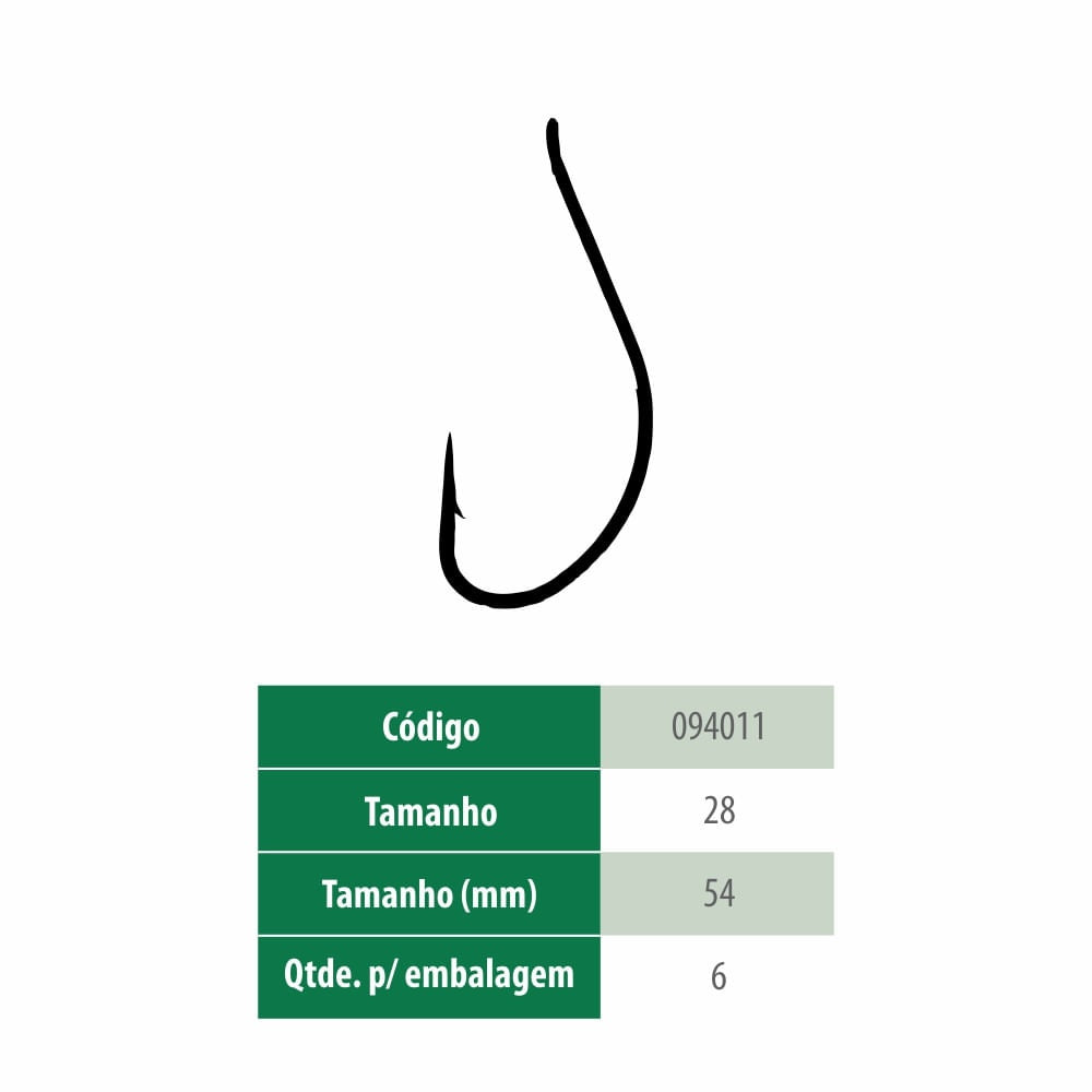 Anzol Maruseigo Black Pesca Brasil para pesca de água doce ou salgada