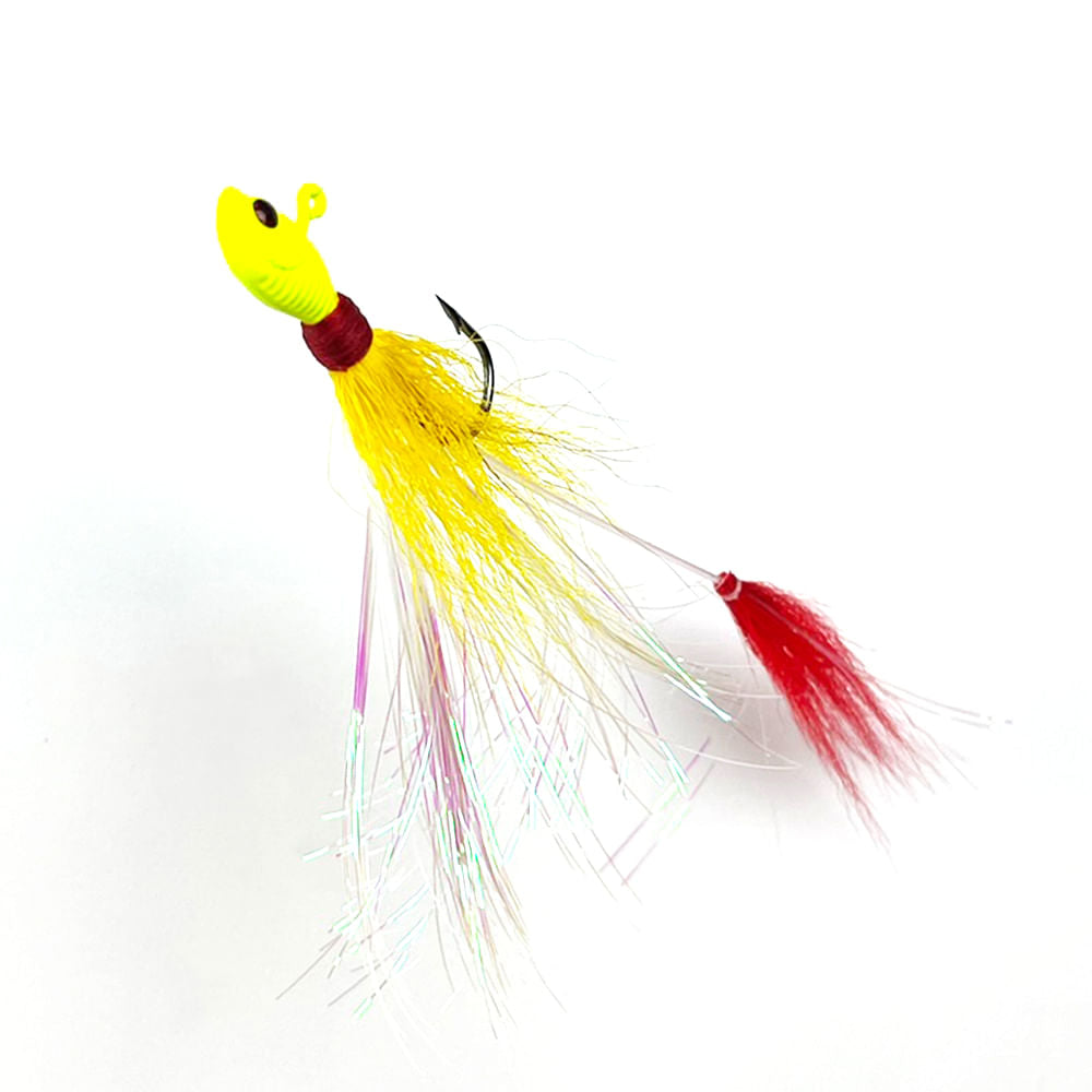 Isca artificial JIG de profundidade Pesca Brasil Donatello 5/0 de 14g