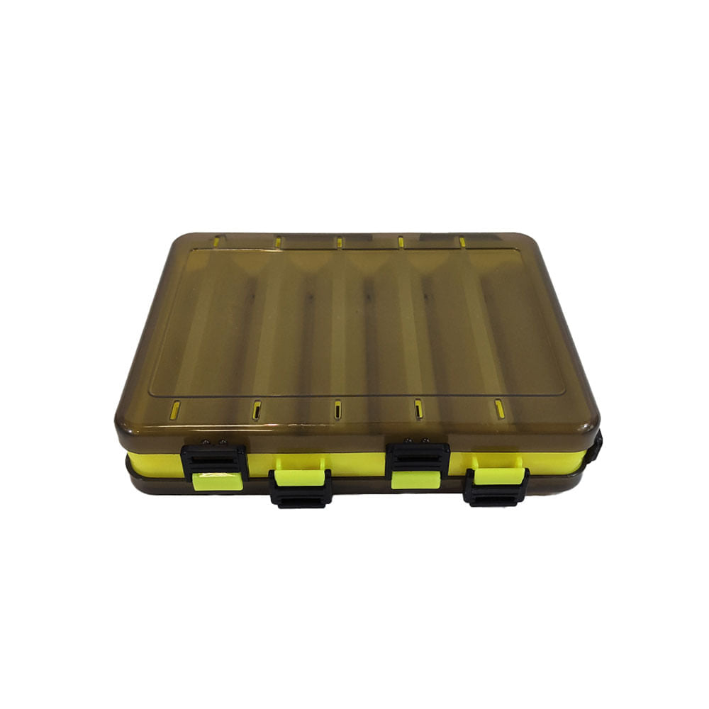 Estojo de pesca para iscas Pesca Brasil tamanho Mini