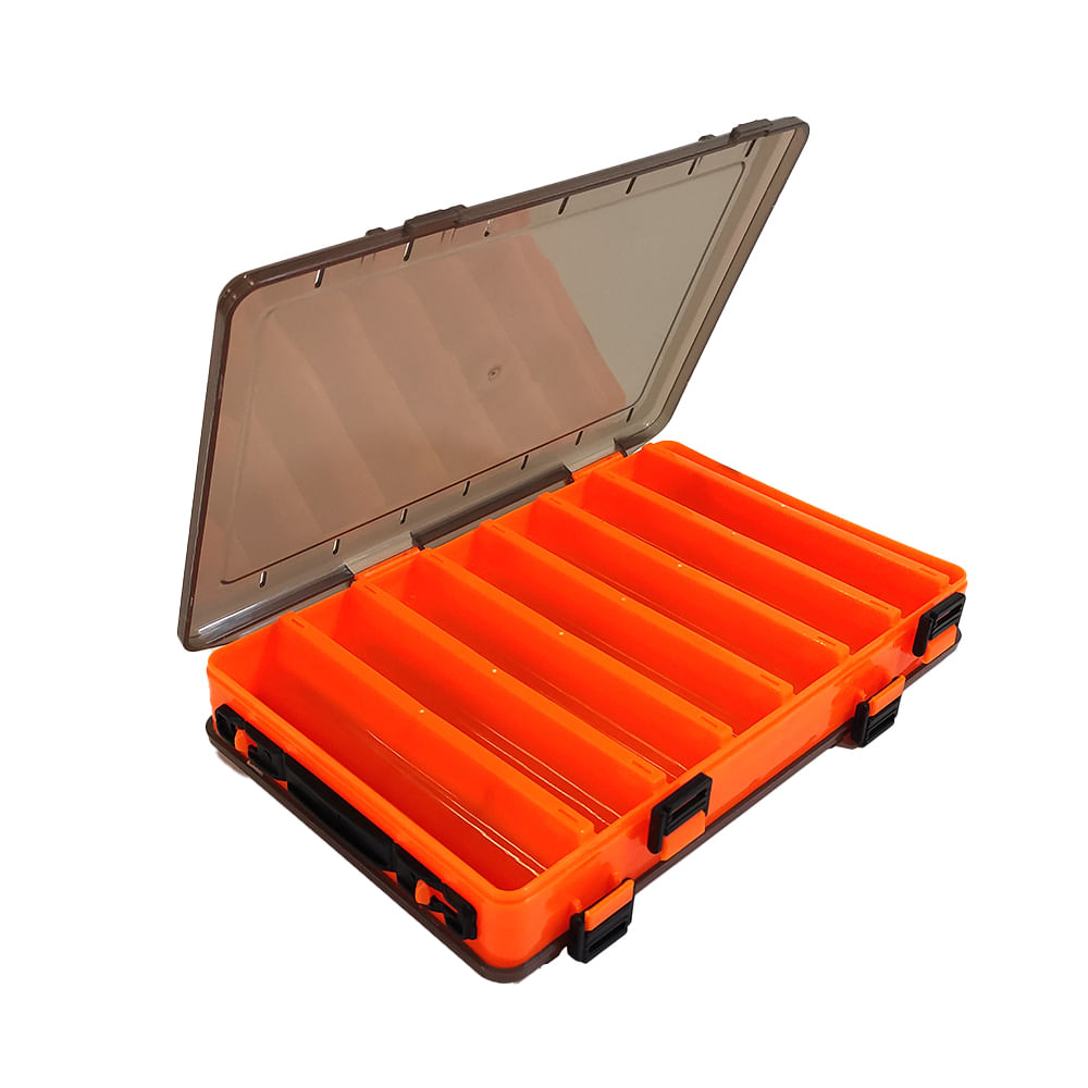 Estojo de pesca para iscas Pesca Brasil tamanho Junior