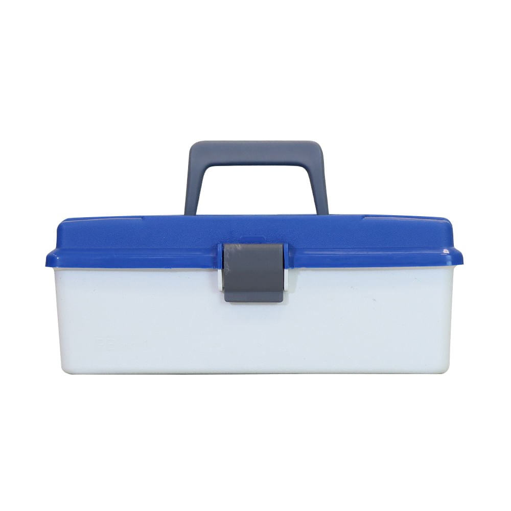 Maleta para pesca PB Box 001 da Pesca Brasil com 1 estojo multiuso e bandeja interna
