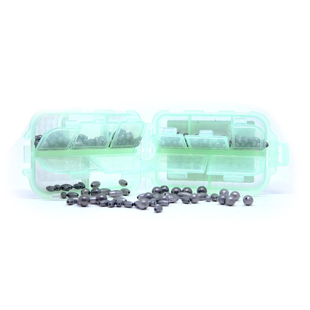 Kit de chumbinho para pesca indicado para varas de pescar de mão Pesca Brasil de 200g