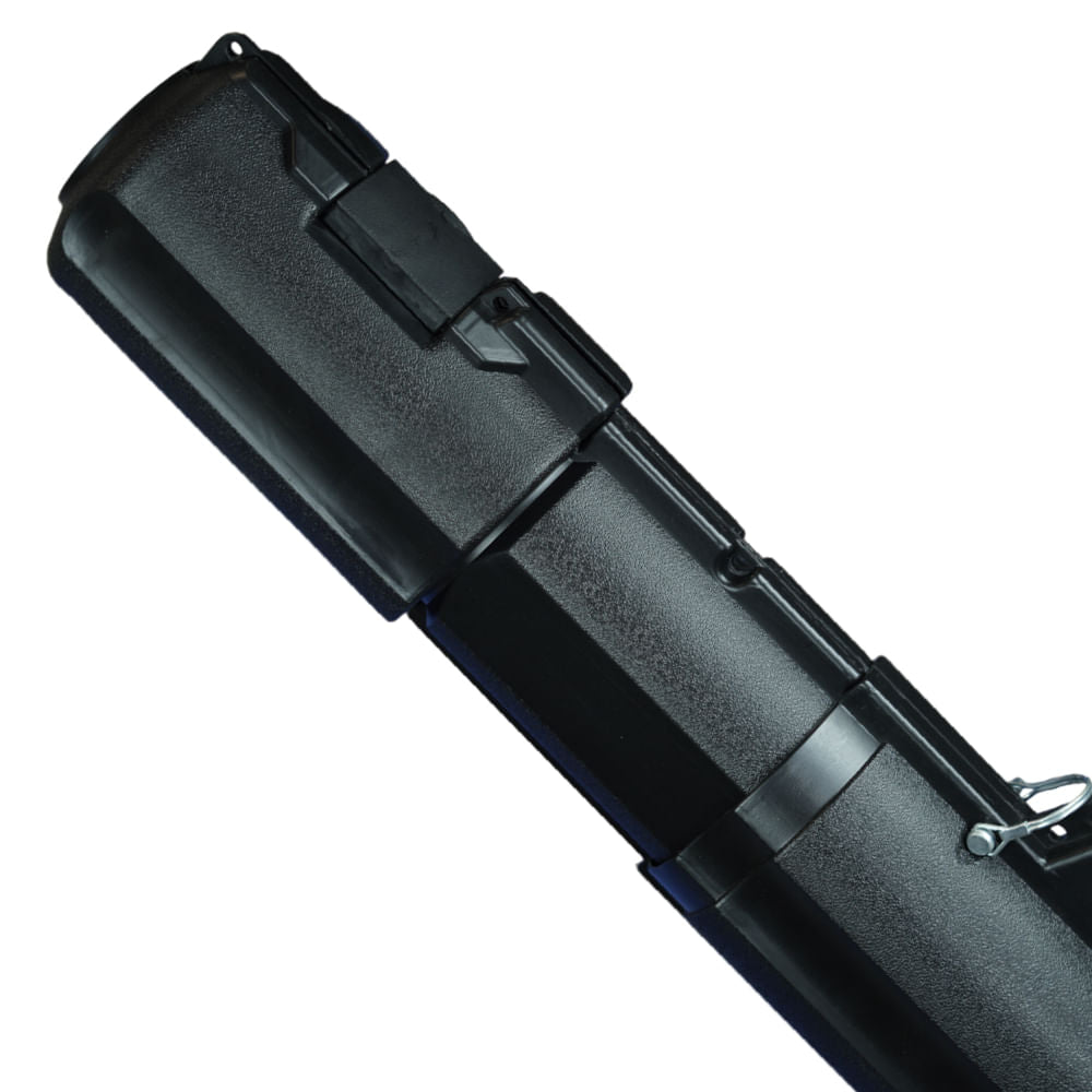 Porta Varas Bazzuka Millenium Ultra Polietileno Alto Impacto 2,16m, Comporta até 8 Varas Preto Pesca Brasil