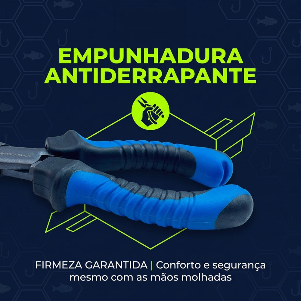 Kit Porta Alicate Max + Alicate Alligator G - Pesca Brasil
