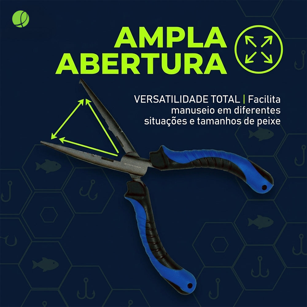 Alicate de Pesca Alligator G 22,9 Pesca Brasil com Ponta Troca Garatéia