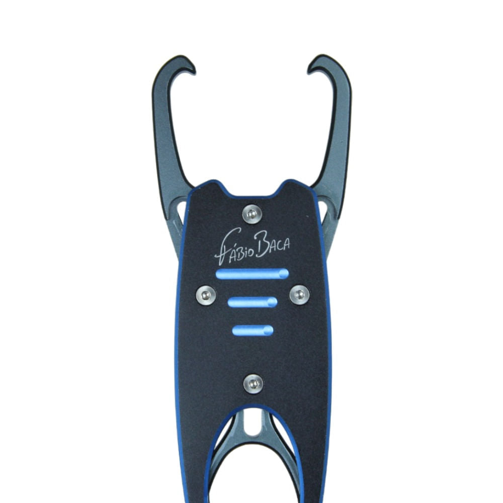 Alicate Garra Ultra by Fabio Baca com Pinça em Alumínio 29cm e Balança até 15kg Preto Pesca Brasil