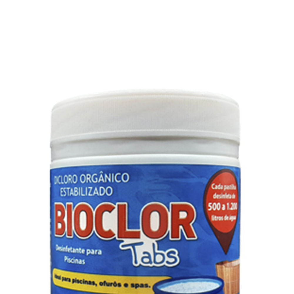 Pastilha desinfetante para piscinas Bioclor 2g