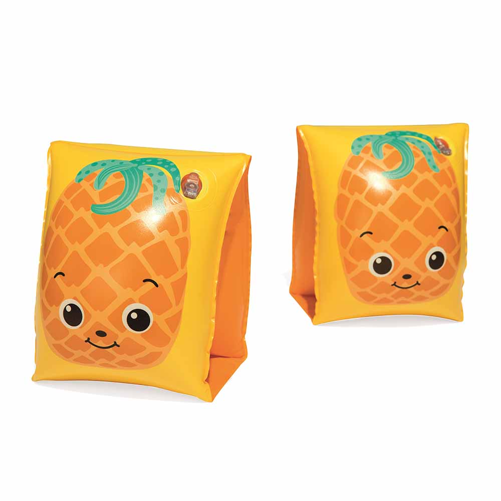 Boia Morango de Braço Bestway Frutas de 3 a 6 anos para 1 pessoa