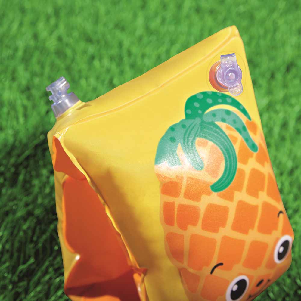 Boia Morango de Braço Bestway Frutas de 3 a 6 anos para 1 pessoa