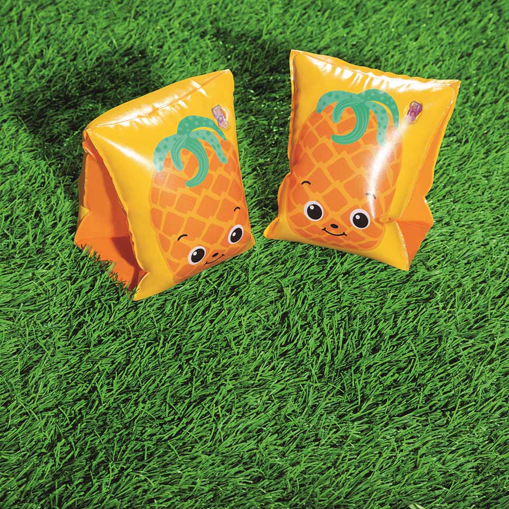 Boia Morango de Braço Bestway Frutas de 3 a 6 anos para 1 pessoa